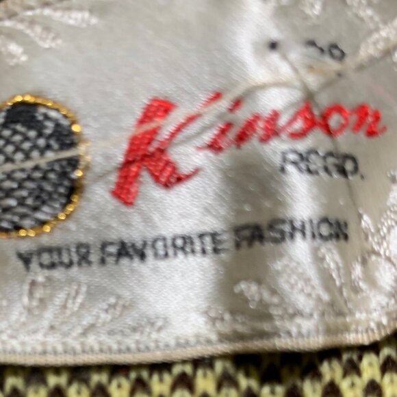 VINTAGE KINSON TALL VESTS SIZE S/M - Picture 6 of 6